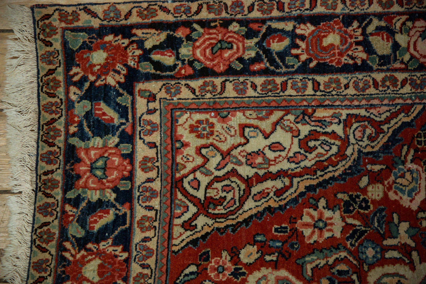 4x7 Vintage Sarouk Rug