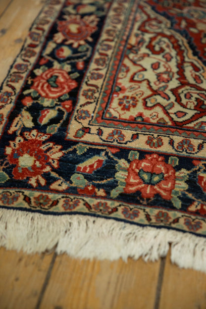 4x7 Vintage Sarouk Rug