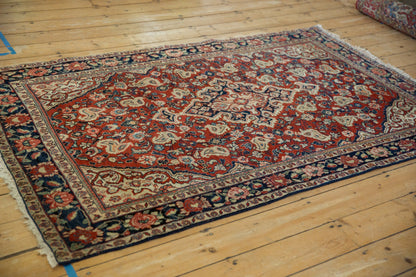 4x7 Vintage Sarouk Rug