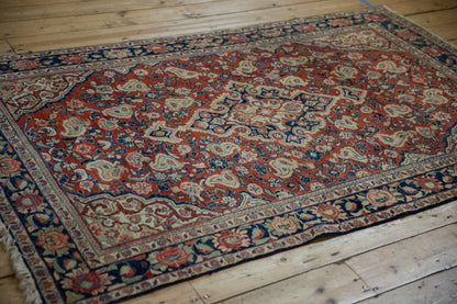 4x7 Vintage Sarouk Rug