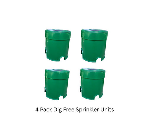 Dig Free Sprinkler 4 Complete Units