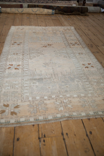 3.5x6 Vintage Distressed Oushak Rug