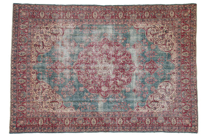 7.5x10.5 Vintage Distressed Sivas Carpet