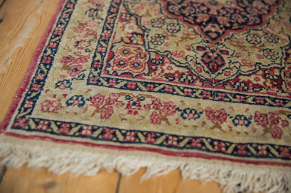 2x3 Antique Kerman Rug Mat