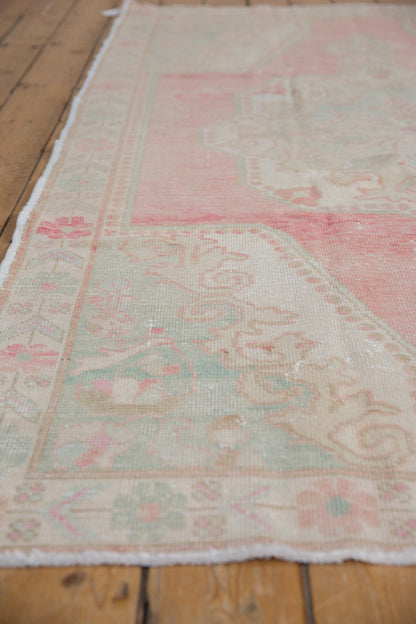 4.5x8 Vintage Distressed Oushak Rug Runner