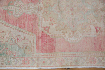 4.5x8 Vintage Distressed Oushak Rug Runner