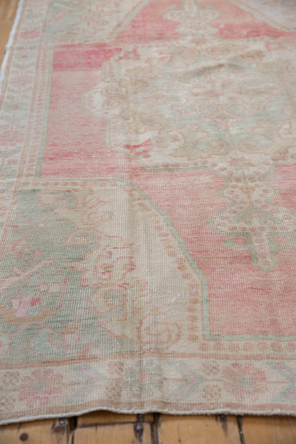 4.5x8 Vintage Distressed Oushak Rug Runner