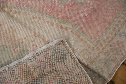 4.5x8 Vintage Distressed Oushak Rug Runner