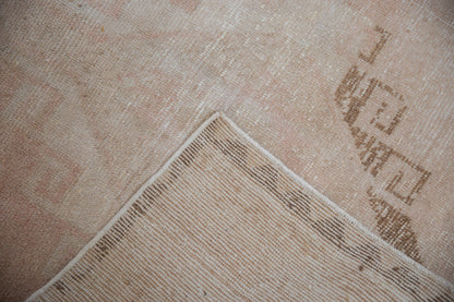 3.5x12.5 Vintage Distressed Oushak Rug Runner