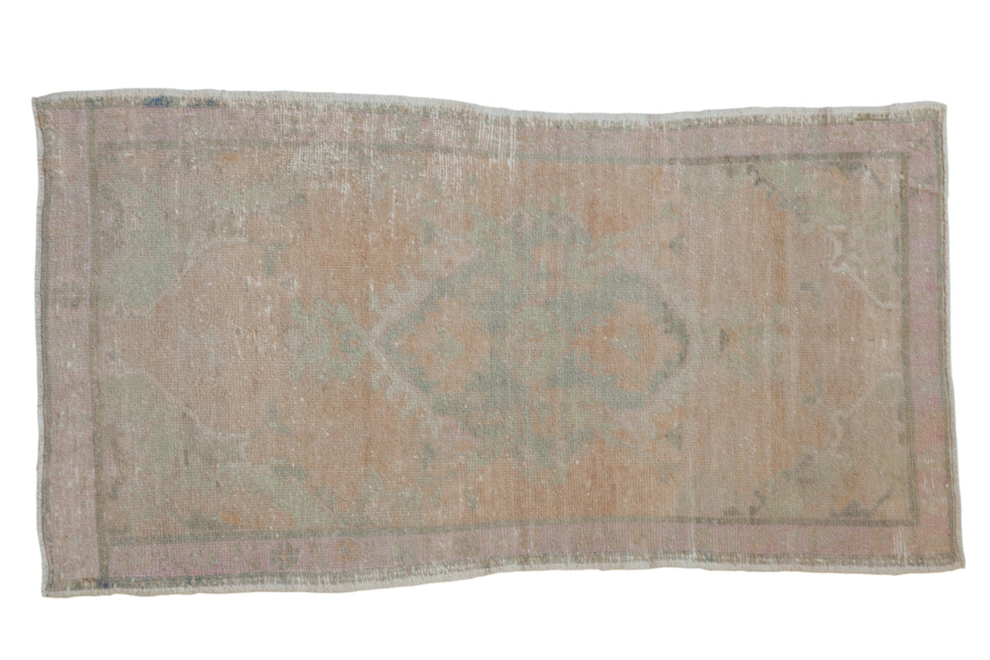 2.5x4.5 Vintage Distressed Oushak Rug