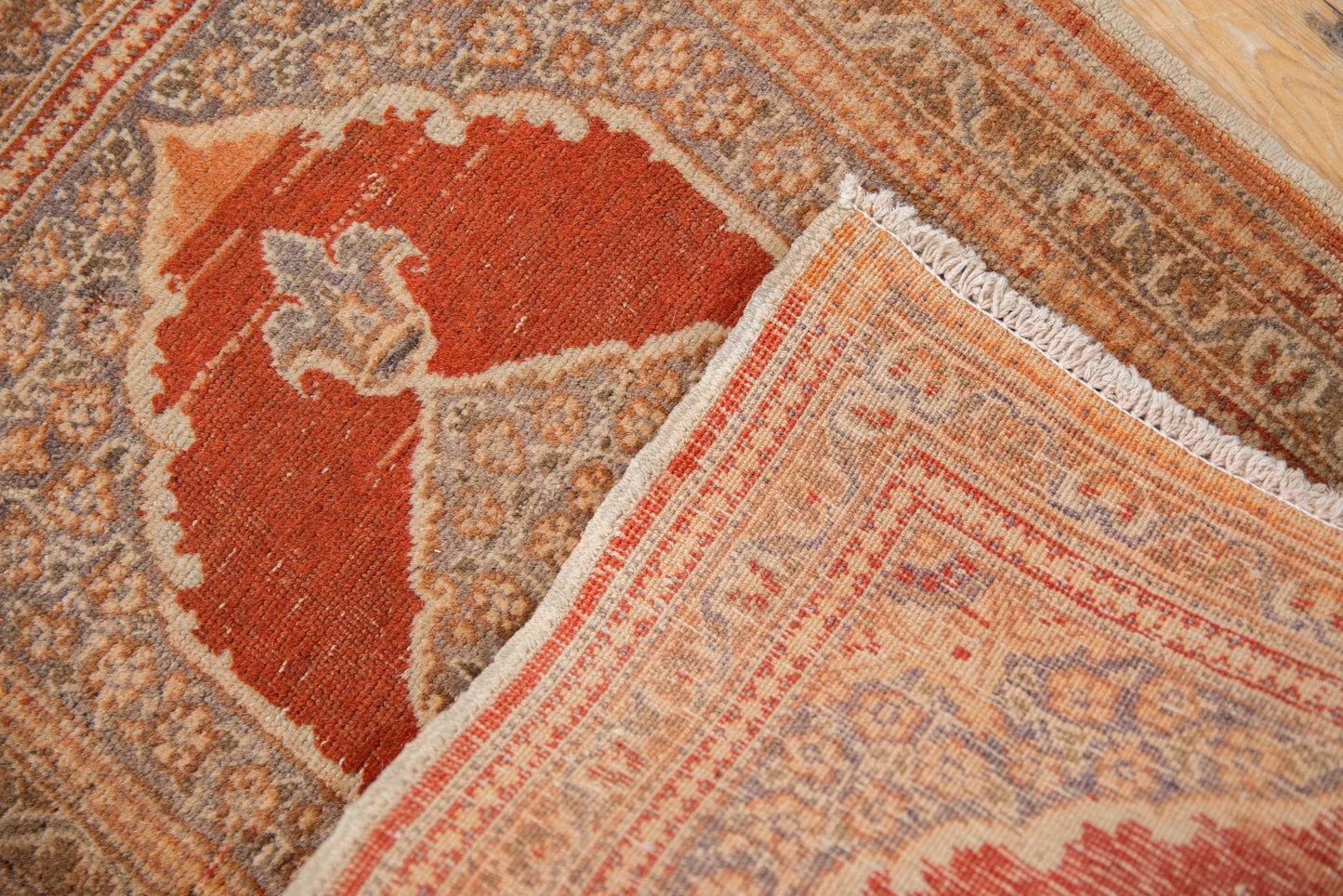 1.5x2.5 Vintage Tabriz Rug Mat