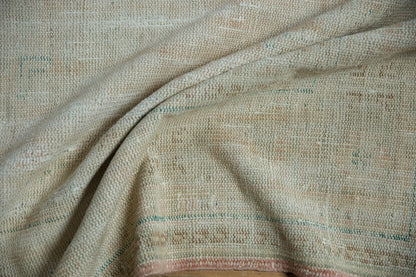 6x8.5 Vintage Distressed Oushak Carpet