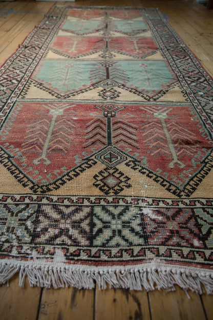 5x12.5 Vintage Distressed Oushak Rug Runner