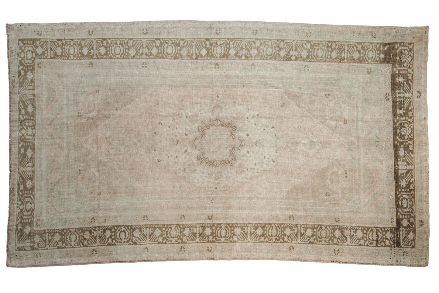 5x9 Vintage Distressed Oushak Carpet