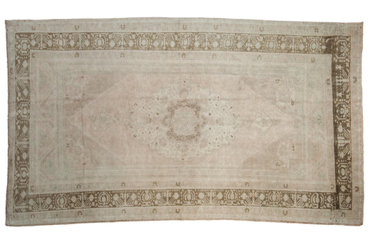 5x9 Vintage Distressed Oushak Carpet