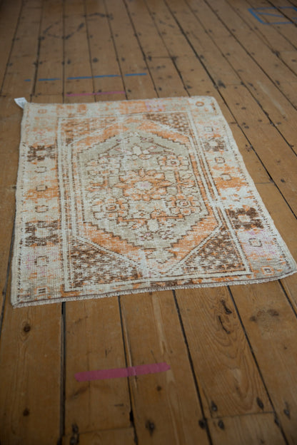 2.5x4 Vintage Distressed Oushak Rug