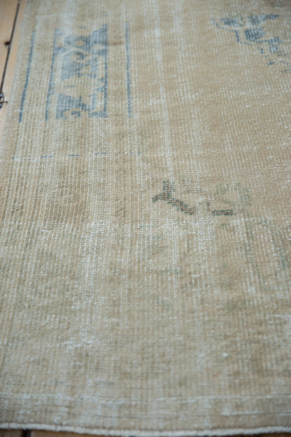 4x7 Vintage Distressed Oushak Rug