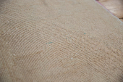 1.5x4 Vintage Distressed Oushak Rug Mat Runner