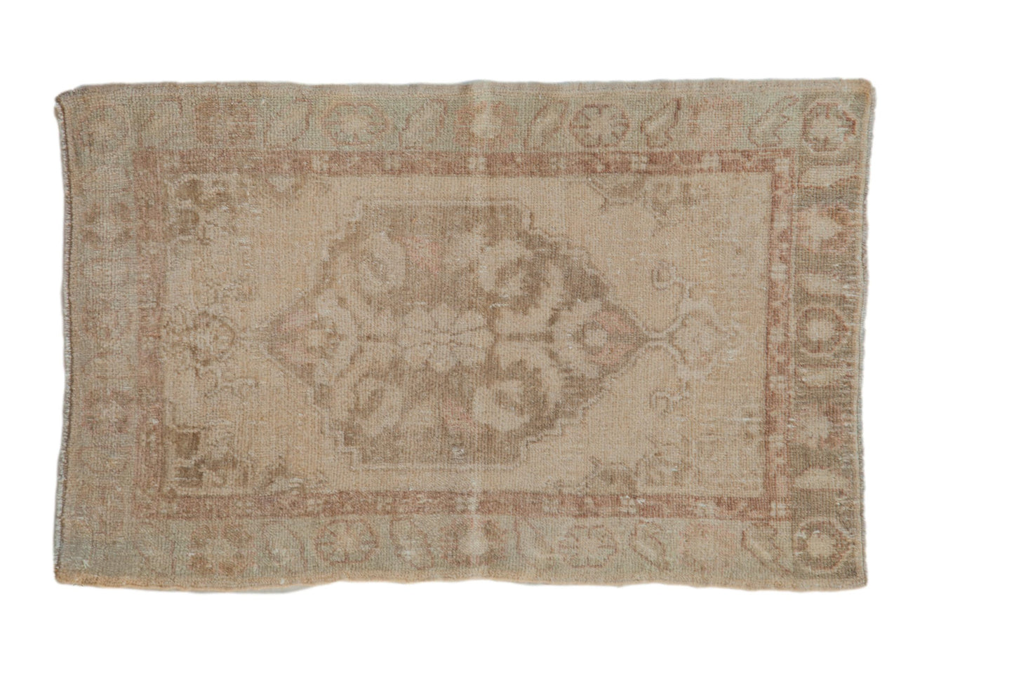 2x3.5 Vintage Distressed Oushak Rug