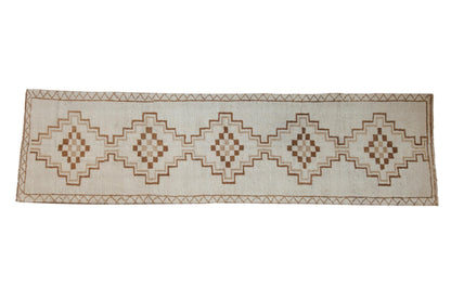 3x11 Vintage Distressed Kars Rug Runner