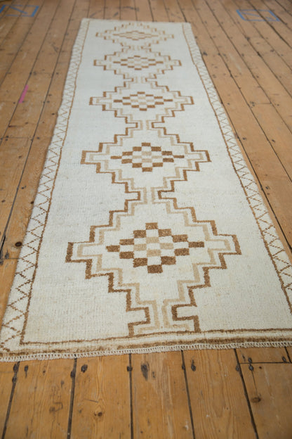 3x11 Vintage Distressed Kars Rug Runner