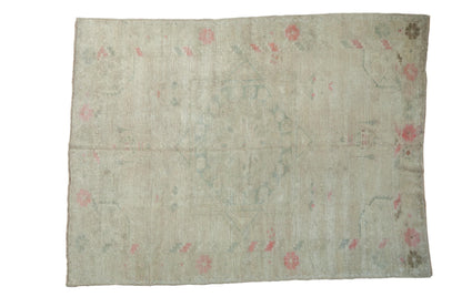 4.5x6 Vintage Distressed Oushak Rug
