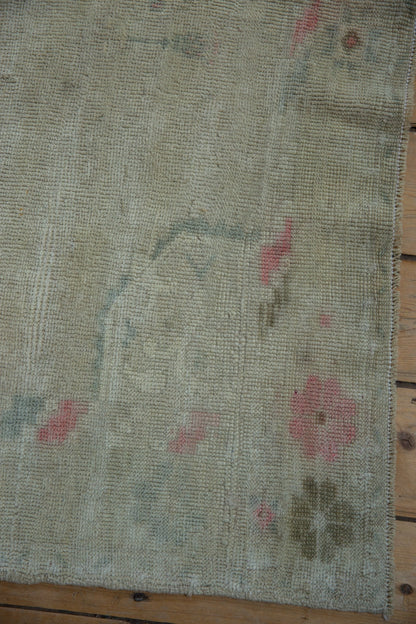 4.5x6 Vintage Distressed Oushak Rug