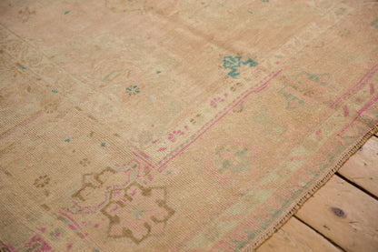 4.5x9 Vintage Distressed Oushak Rug Runner