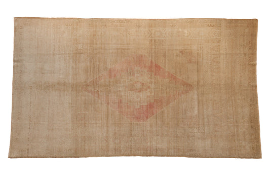 5.5x10 Vintage Distressed Oushak Carpet