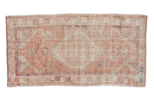 2.5x5 Vintage Distressed Oushak Rug Runner