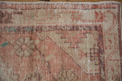 2.5x5 Vintage Distressed Oushak Rug Runner