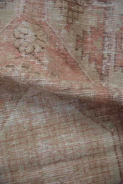 2.5x5 Vintage Distressed Oushak Rug Runner