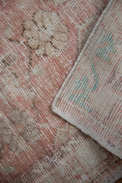 2.5x5 Vintage Distressed Oushak Rug Runner