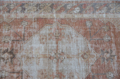 2.5x5 Vintage Distressed Oushak Rug Runner