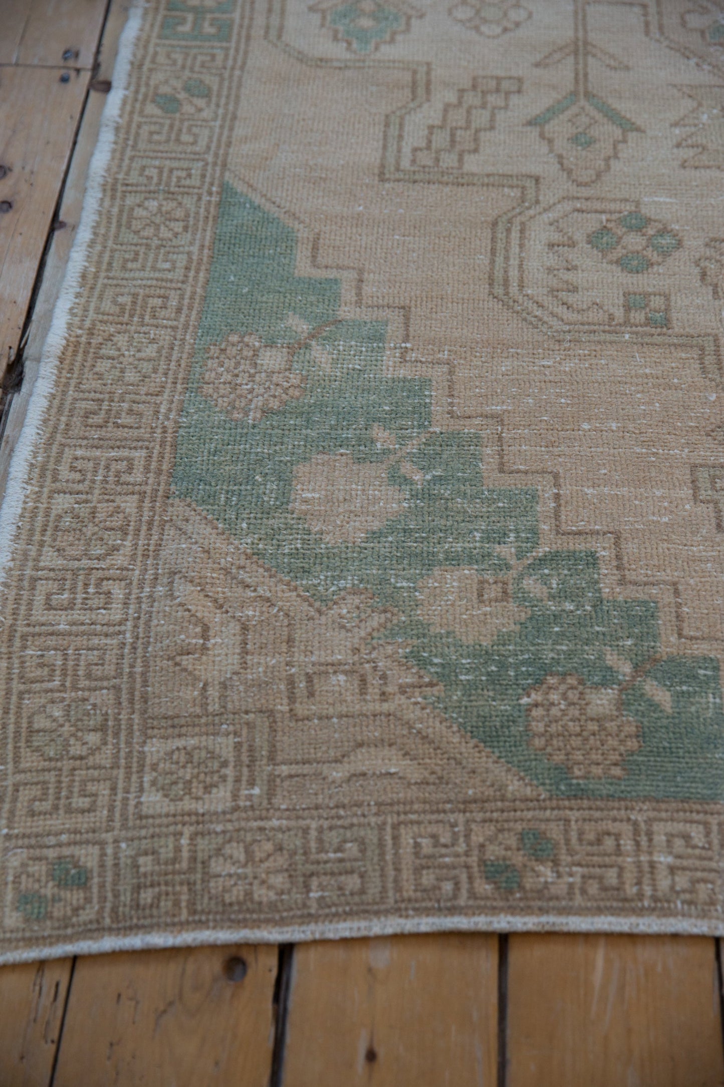 4x8 Vintage Distressed Oushak Rug Runner