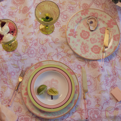 100% Premium Linen - Alma Hortus Tablecloth