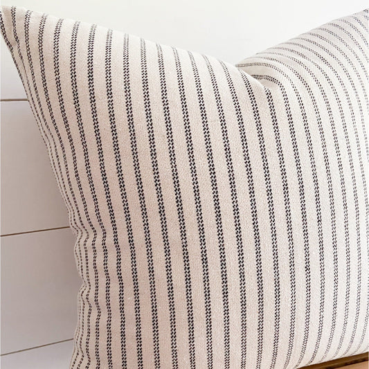 The Amelia woven pillow cover 18x18 inch- High End Textured Fabric