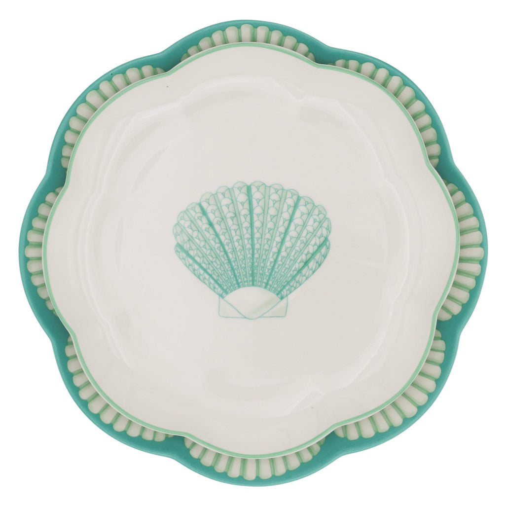 Balearic Blu Dinner Plate - Case of 12 Plates (+3 Bonus Plates)