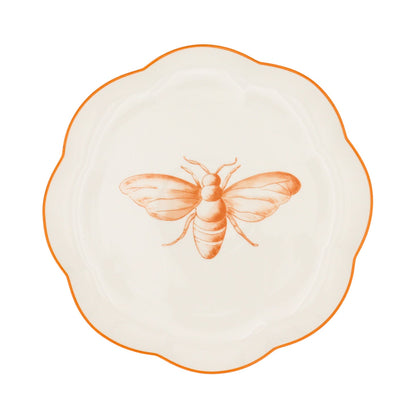 Bumble Homecoming Scalloped Starter Plate - Set of 4 (+1 Bonus Plate)