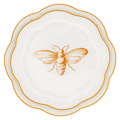 Bumble Homecoming Scalloped Starter Plate - Set of 4 (+1 Bonus Plate)