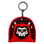 Conflicted - Red Reaper Embroidered Keychain