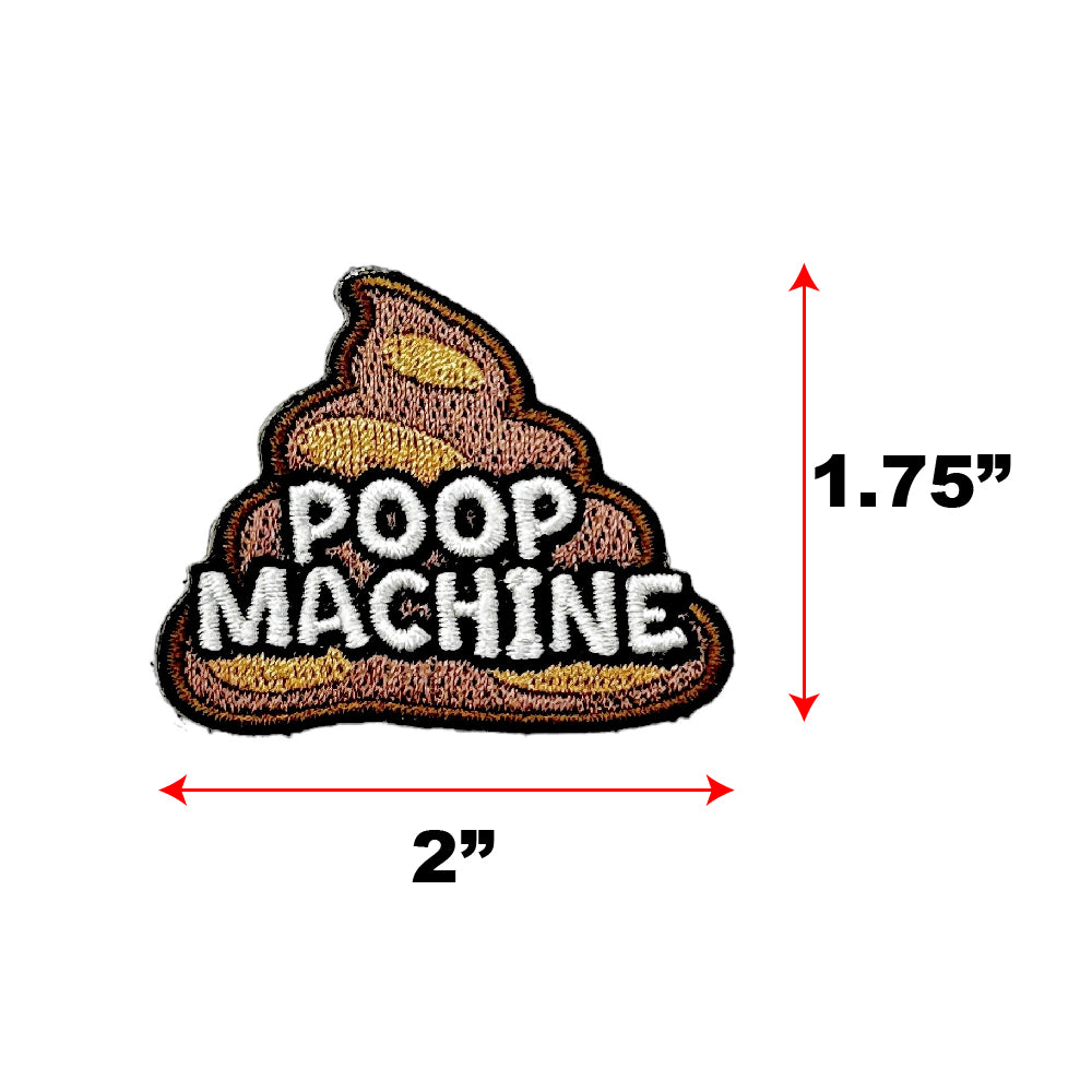 POOP MACHINE - Mini Morale Patch