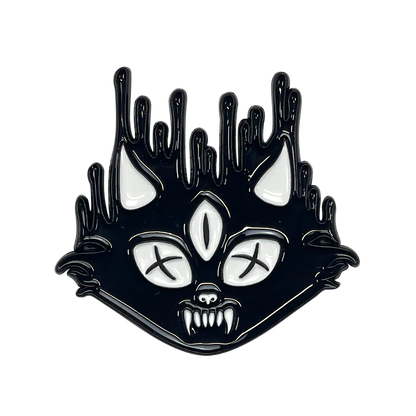 Doom - Melting Cat Enamel Pin