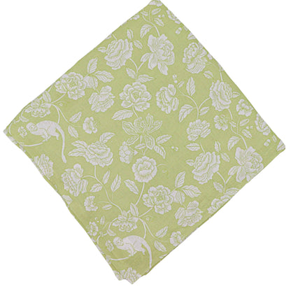 100% Premium Linen - Eden Flora Parlour Tablecloth