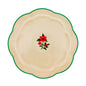 Fabled Flora Scalloped Starter Plate - Set of 4 (+1 Bonus Plate)