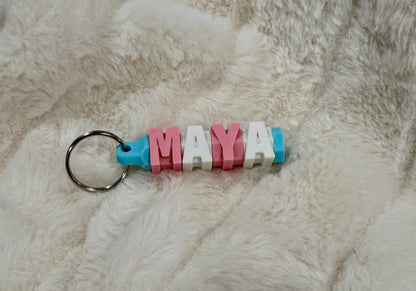 Custom Name Keychain