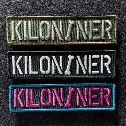 KILONINER STENCIL Morale Patch