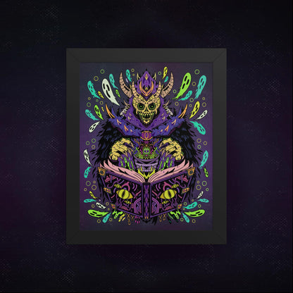 Lich - Necromancer Art Print