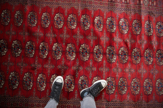 5x12 Vintage Fine Bokhara Rug Runner
