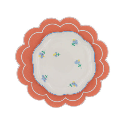 Meadow Flora Dinner Plate - Case of 12 Plates (+3 Bonus Plates)